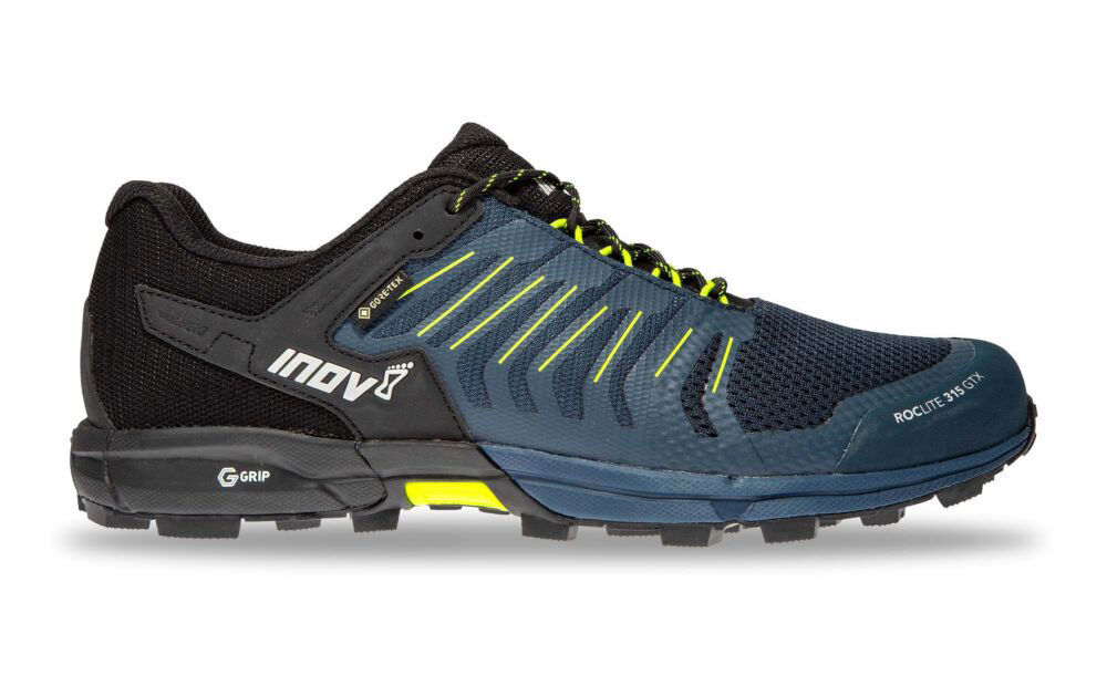 Buty Do Biegania Inov-8 Roclite G 315 Gtx Męskie Granatowe/Żółte MBC-310689